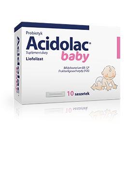 Probiotyk<br>Acidolac<sup>®</sup> baby - 10 saszetek