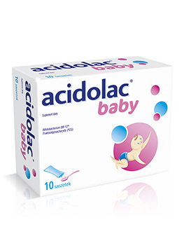 Probiotyk<br>Acidolac<sup>®</sup> baby - 10 saszetek