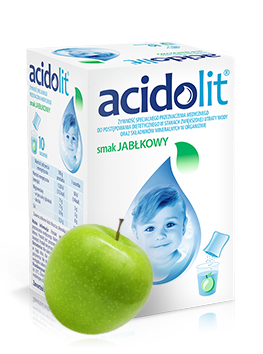 Acidolit<sup>®</sup><br>o smaku jabłkowym - 10 saszetek