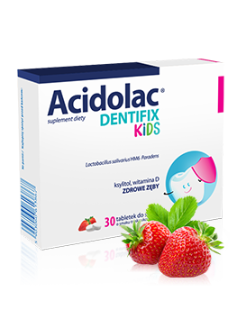 Acidolac<sup>®</sup> Dentifix Kids - 30 tabletek do ssania