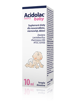 Probiotyk<br>Acidolac<sup>®</sup> baby krople - krople doustne