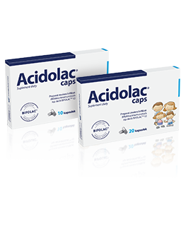 Acidolac preparat lactobacillus acidophilus, bifidobacterium lactis